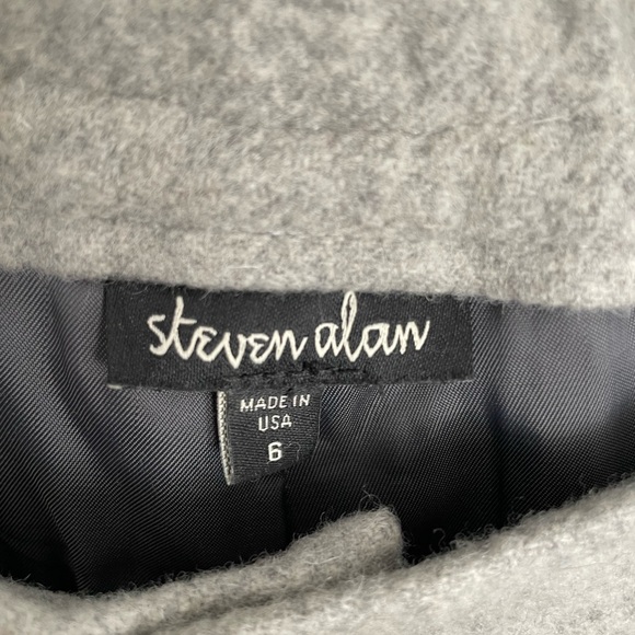 Steven Alan Light Gray Wool Dress Pants - Picture 3 of 6